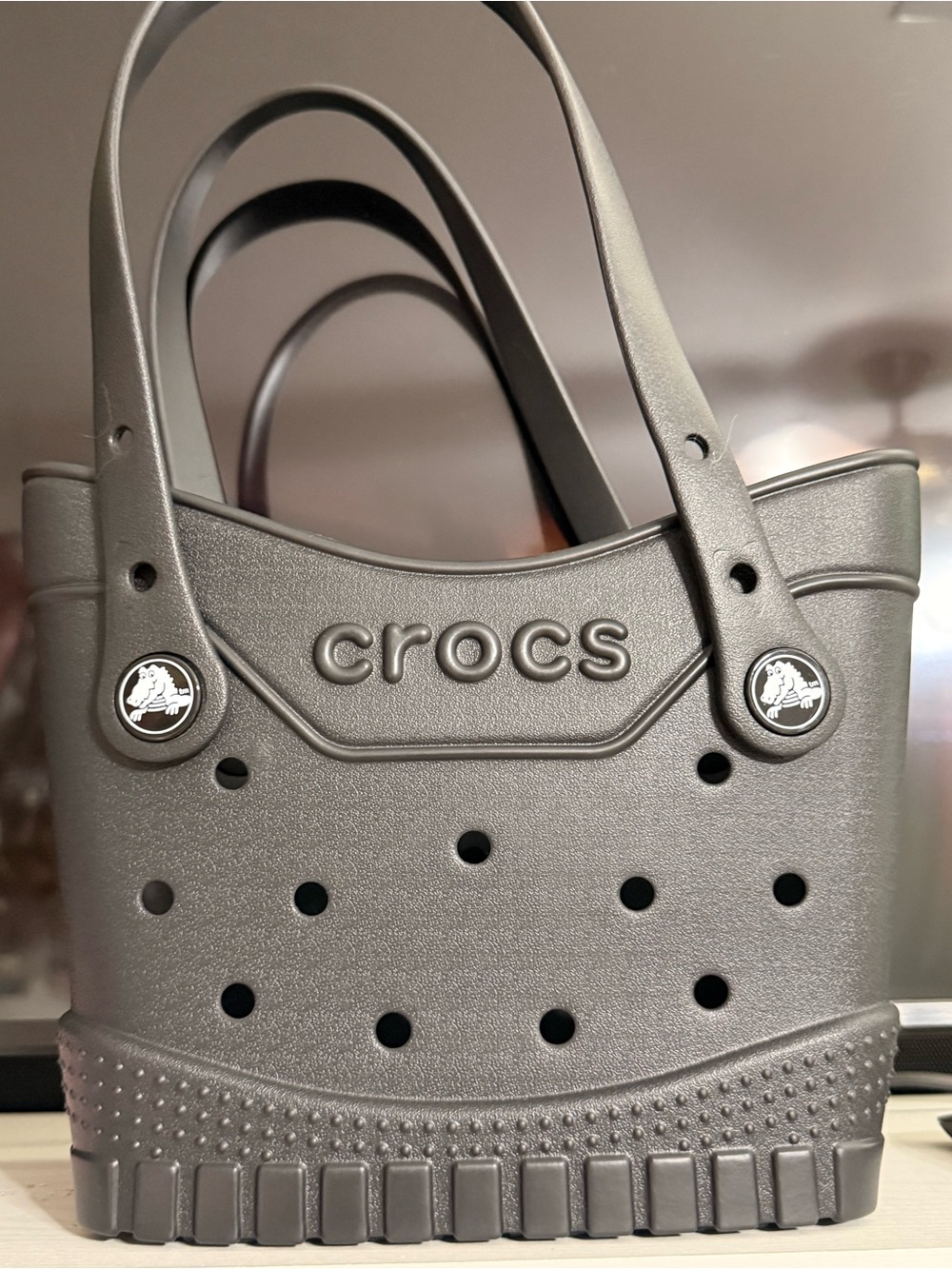 CROCS black classic small tote